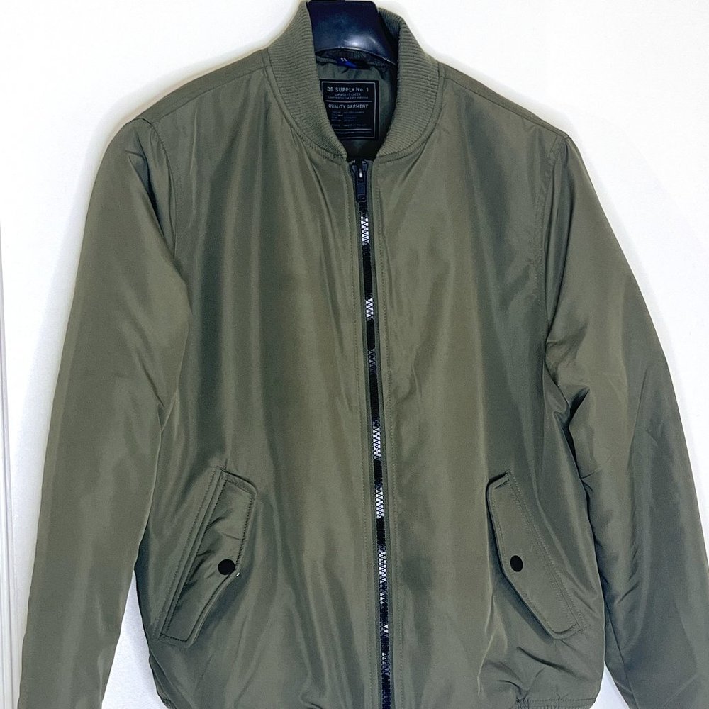 Men's Bomber Jacket (Olive)